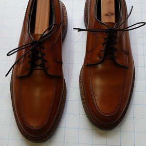 Allen Edmonds men's leather dress shoes, size 7.5, chestnut brown, Norse